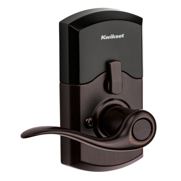 Kwikset Electronic Door Lever with SmartKey & Reviews Wayfair